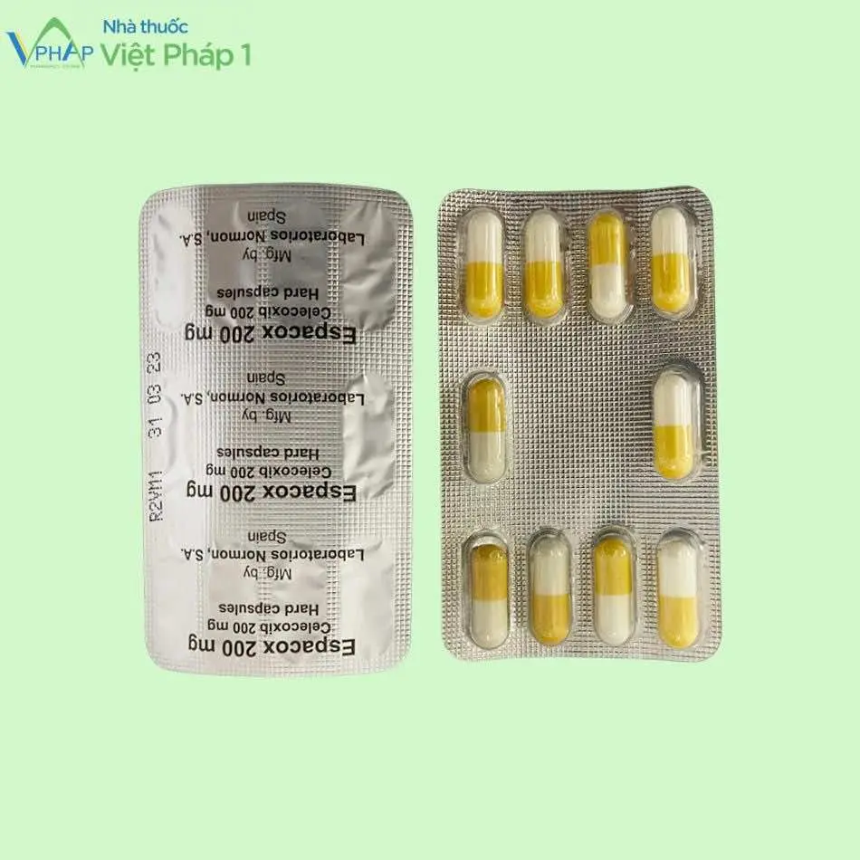 Thuốc Celecoxib 200mg trị bệnh gì?