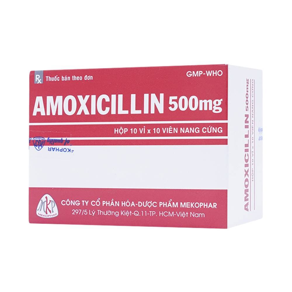 Hướng dẫn sử dụng Amoxicillin 500mg