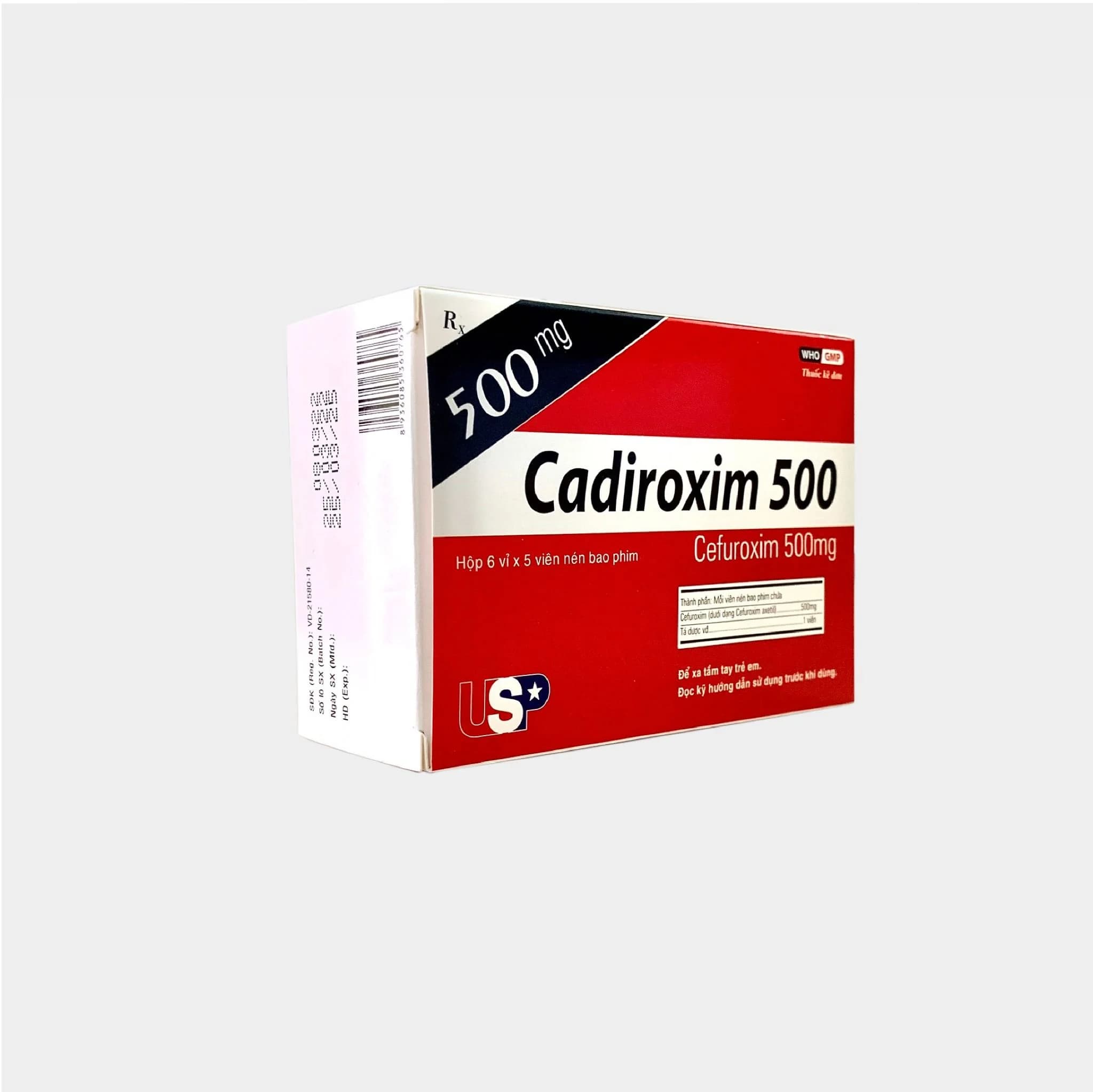 Một số tác dụng phụ của Cefuroxim 500mg